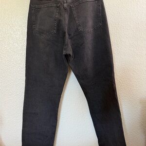 Madewell Women's Dark Gray Straight Leg Jeans